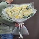 Букет из роз "Белое созвездие"