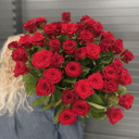 Букет из 41 красной розы