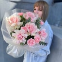 Букет нежные французские розы