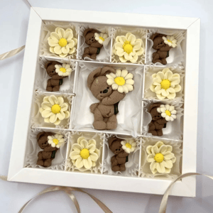 Шоколадный набор с зайками