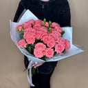 Букет «Кустовые розы Барбадос»