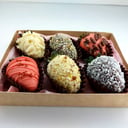 Набор 6 клубник в бельгийском шоколаде