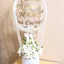 Подарочный набор «Эустома с шаром»