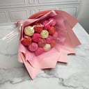 Букет 15 пионов крупных