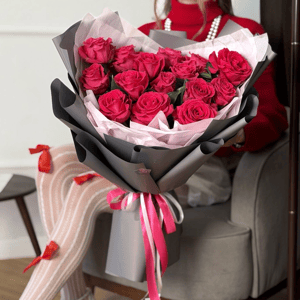 Букет «Зефир» из роз