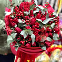 Букет «Пламя» из тюльпанов