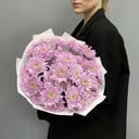 Букет «Сиреневый туман» из хризантем