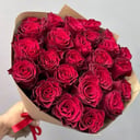 Букет из 25 красных роз