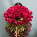 Букет из 51 красной розы