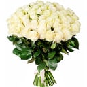 Букет из 35 белых роз