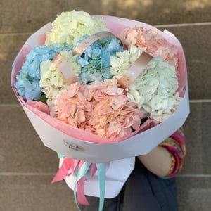 Букет Флоретт из гортензий