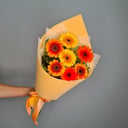 Букет «Огненные гермини»