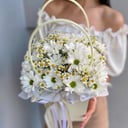 Коробка с цветами «Поле ромашек»