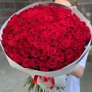 Букет «Птица счастья» из роз