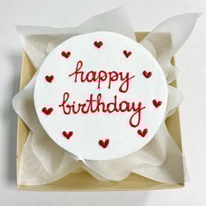 Бенто-торт Сердечки