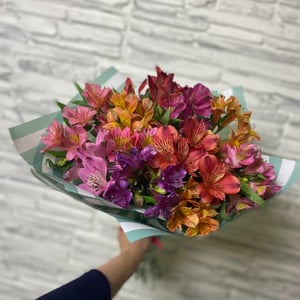 Букет «Ласковые мечты» из альстромерий