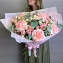 Букет "Улыбка Мона Лизы" из роз