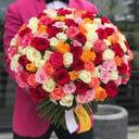 Букет «71 роза»