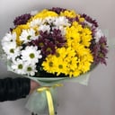 Букет «Неотразимость» из хризантем