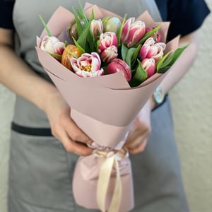 Подарочный набор «Пробуждение» из тюльпанов