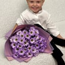 Букет «Яркий случай» из хризантем