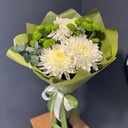 Букет свежих цветов Зеленая гармония