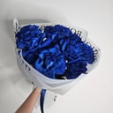 Букет синих французских роз 1