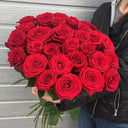 Букет из 29 красных роз