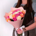 Букет из 19 роз микс