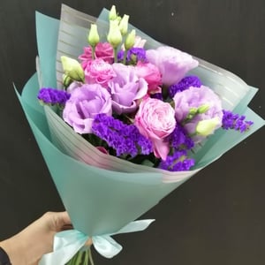 Букет «Милый комплимент» из эустом