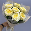 Букет из 7 пионовидных роз