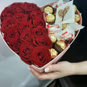 Сердце богини из роз