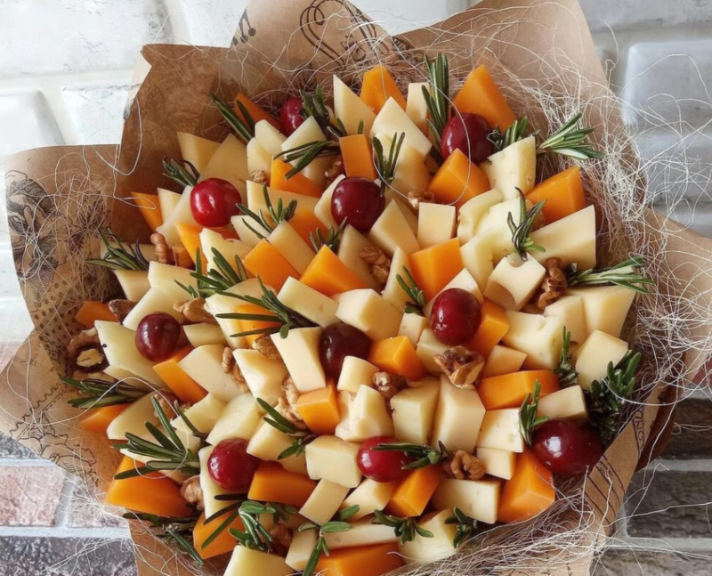 букет из сыра