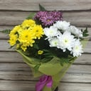 Букет «Сердечная благодарность» из хризантем