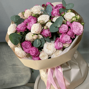 Букет «Пионовидная роза»