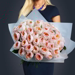 Букет «51 роза Джульетта»