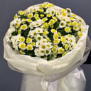 Монобукет из хризантемы сантини