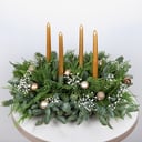 Композиция «Магия Нового Года» из гипсофил