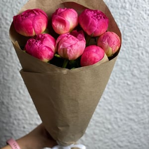 Букет «Положительная энергия» из пионов