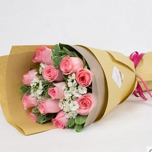 Букет «Безграничная любовь» из роз