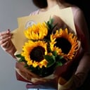 Букет «Солнечные подсолнухи»