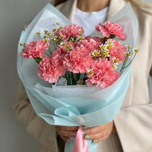 Букет "Нежность" с ромашками