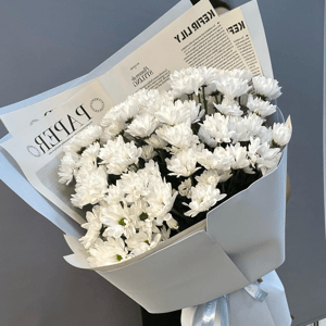 Моно-букет из хризантемы