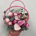 Коробка с цветами «Без повода» из роз