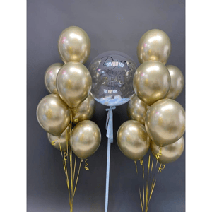 Набор шаров с гелием 502 -новорожденный