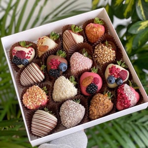 Клубника в шоколаде 16 шт