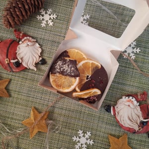 Товар «Апельсиновые чипсы в шоколаде»