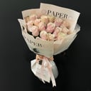 Букет «Розовые эквадорские розы»