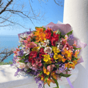 Букет «Радужный» из альстромерий