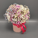 Шляпная коробка с цветами «Композиция "Хьюстон"»